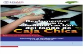 Reglamento de Caja Chica Municipalidaes