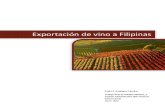 Exportacion de Vino a Filipinas