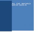 Manual de Word v. 2013