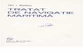 Tratat de Navigatie Maritima - Gh. I. Balaban
