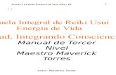 Manual 3er Nivel Reiki Usui Maverick Torres