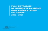 Plan de Trabajo de Cultura para América Latina y el Caribe