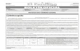 Diario Oficial El Peruano, Edición 9214. 19 de enero de 2016