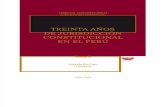 Treinta Años de Jurisdicción Constitucional en El Perú Tomo II