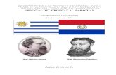 RECEPCCION DE LOS TROFEOS DE GUERRA - ABRIL A JUNIO 1885 - PARAGUAY - PORTALGUARANI
