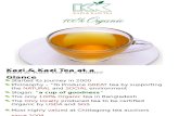 Presentation KK Tea.