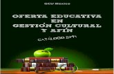 Oferta Educativa de Gestion Cultural Mexico