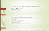 Clase 3. Vidrios