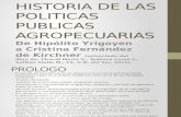 Historia de Las Politicas Publicas Agropecuarias