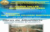 Obras de Albañilería (Ing. Carlos Villegas)