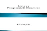Java Programare Dinamica
