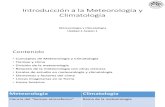 Semama 1. Introducción a La Meteorología y Climatología