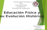 Educacion fisica y su evolucion historica