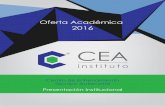 Oferta Academica CEA - Instituto CEA