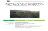 Estudio de Ordenamiento Territorial Comunitario Del Ejido San Antonio Texcala, Puebla