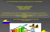 Autoridades Economicas en Colombia