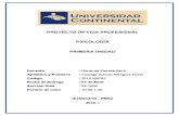 1ra UNIDAD - PROYECTO DE VIDA PROFESIONAL - Psicología.docx