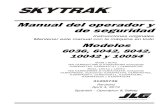 Skytrak - Manual Del Operador y Seguridad