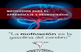 Motivación Para El Aprendizaje y Neurociencia