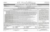 Diario Oficial El Peruano, Edición 9362. 15 de junio de 2016