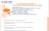 Evaporación y Evapotranspiración Ucv