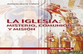 La Iglesia, Misterio, Comunión y Misión (Claves Cristianas) - Antonio Maria Calero de Los Rio