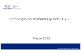 Tecnología en motores Hyundai