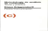 Krippendorff - Metodología de Análisis de Contenido, Teoría y Práctica