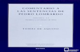 Comentario a Las Sentencias de Pedro Lombardo Volumen I-2 - Santo Tomás de Aquino