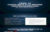 Tema 10. Costa Rica y La Región Centroamericana
