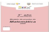 Prueba Modelo Matematica 3ro Bachillerato(1)