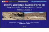 Estudio Geoeconómico Por Rocas y Minerales Industriales de Las Regiones de Moquegua y Tacna