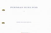 Poemas Sueltos. Autor: Isidro Buades.
