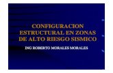 Configuración Estructural en Zonas de Alto Riesgo Sismico - Ing. Roberto Morales Morales