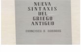 231747932 220757333 Rodriguez Adrados F Nueva Sintaxis Del Griego Antiguo