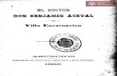 El Doctor Don Benjamín Aceval en Villa Encarnación, Asunción año 1896 Imp. de la Democracia