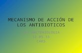 Mecanismo de Acción de Los Antibioticos