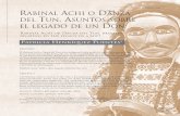 Rabinal Achi_obra de Teatro Maya Siglo XIII