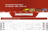 Implantación Aceite de Oliva - Marzo 2016