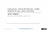 Guia Rapida de Instalacion-tc507-Castellano_qig