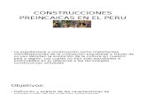 Construcciones Preincaicas en El Peru