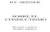 BF Skinner - Sobre El Conductismo - V1.0