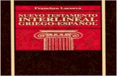 Nuevo Testamento Interlineal Griego Español, Francisco Lacueva