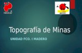 Topografía de Minas