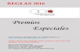 Reglas Premios Especiales 2016