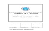 Manual Para La Elaboracion de Trabajos de Titulacion 072014