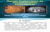 Manejo Endoscópico de Complicaciones Pancreáticas