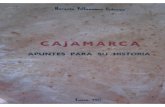Cajamarca Apuntes Para Su Historia Parte...