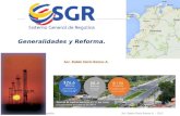 1. Generalidades y Reforma SGR