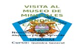 Visita Al Museo de Minerales